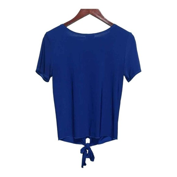 Deep blue top by Star Vixen. Size small - Picture 2 of 3